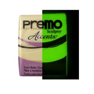 Sculpey  Premo Accents  57g   GLOW IN THE DARK