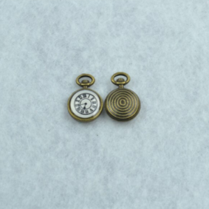 Pequeño  RELOJ para jardín de hadas/casa de hadas    1u