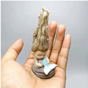 Molde de silicona  SIRENA BEBÉ   1U
