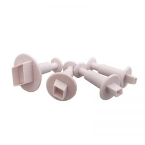 Cortador con expulsador  de  ROMBOS   4u