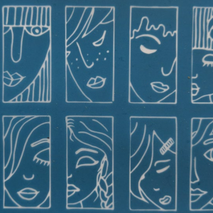 Pantallas de Seda Moiko modelo:  CARAS      1u