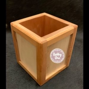 Lapicero madera nativa  cuadrado     1u