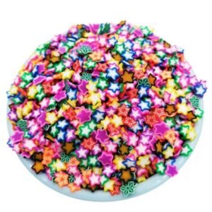 Sprinkles de arcilla para decorar  ESTRELLAS  DEGRADÉ   5g