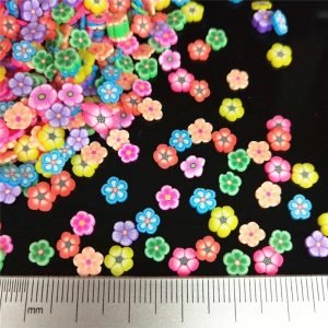 Sprinkles de arcilla para decorar  FLORES    5g
