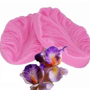 Molde de silicona de nervadura de pétalos de  LIRIO  1 par