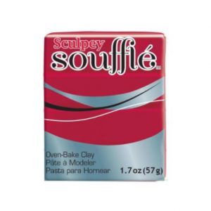 Sculpey Soufflé  48g   PASTEL DE CEREZAS
