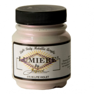 Jacquard Lumiere pintura acrílica metalizada  color   Hi  Lite  Violet  66 ml