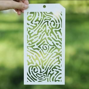 Sténcil de plástico modelo   Nº 26           1u