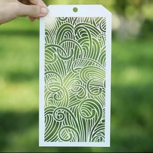 Sténcil de plástico modelo   Nº 25           1u