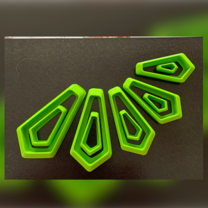 Juego de 10 cortadores para collar        Modelo collar : 5