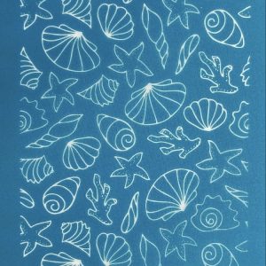 Pantallas de Seda Moiko modelo:   CONCHITAS DE MAR       1u