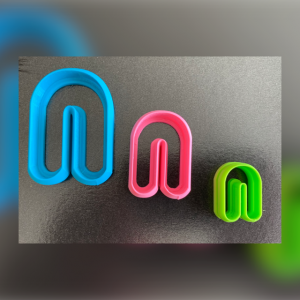 Juego de 3 cortadores de   CURVO4       3 piezas