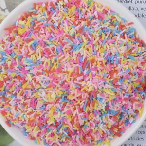 Sprinkles de arcilla para decorar  MULTICOLOR     5g