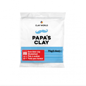 PAPA´S CLAY  color  SKY BLUE .       75g