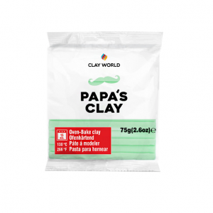 PAPA´S CLAY  color  MINT GREEN      75g