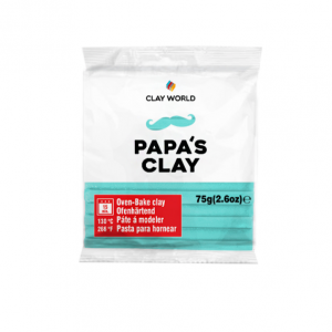 PAPA´S CLAY  color  TURQOUSE.       75g
