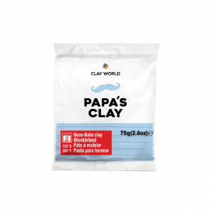 PAPA´S CLAY  color  BABY BLUE .       75g