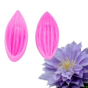 Molde de silicona de nervadura de pétalos de  DALIA   1 par