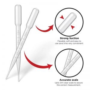 PIPETA  de plástico desechable  de 3 ml            10u