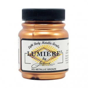 Jacquard Lumiere pintura acrílica metalizada  color   Metallic Bronze  66 ml