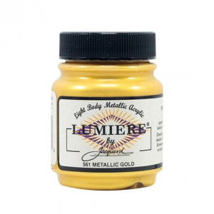 Jacquard Lumiere pintura acrílica metalizada    Metallic Gold  66 ml