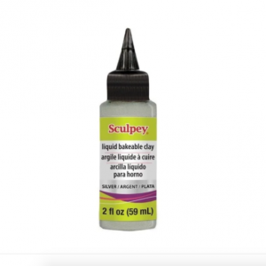 Arcilla  Líquida  PLATA  marca Sculpey.    59ml