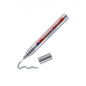 Edding E-750   Marcador de Pintura PLATA  2-4mm   1u