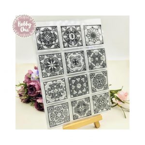 Sello de silicona  modelo: Cerámica Mayólica    1u