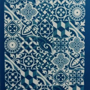 Pantallas de Seda Moiko modelo CERÁMICA MAYORCA.    1u