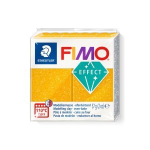 FIMO EFFECT  color  DORADO GLITTER     57g