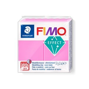 FIMO EFFECT  color  FUCSIA NEÓN.     57g
