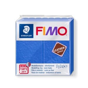 FIMO LEATHER EFFECT  color.  ÍNDIGO -  57g