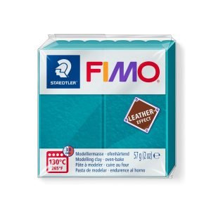 FIMO LEATHER EFFECT  color. LAGOO  -  57g