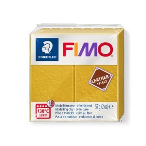 FIMO LEATHER EFFECT  color. OCRE. -  57g