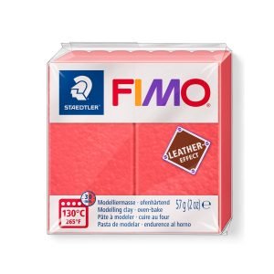 FIMO LEATHER EFFECT  color.  WATERMELON  -  57g