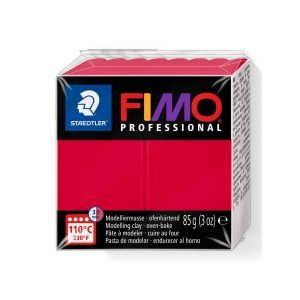 FIMO profesional color CARMINE.   85g
