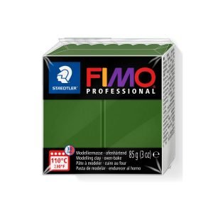 FIMO profesional color VERDE HOJA   85g