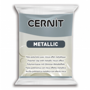 Cernit METALLIC    color ACERO   56g