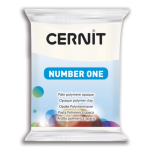 Cernit NUMBER ONE    color  BLANCO OPACO     56g