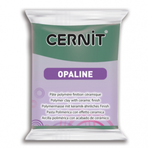 Cernit OPALINE   color  VERDE CEDRÓN   56g