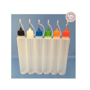 Botellitas flexibles punta de aguja  de 30 ml            5u