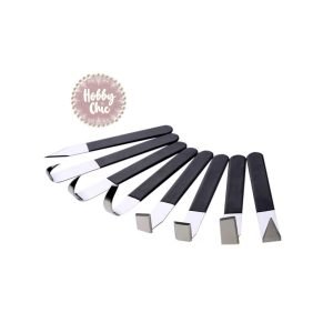 Set de herramientas profesionales para esculpir de acero inoxidable      8 piezas