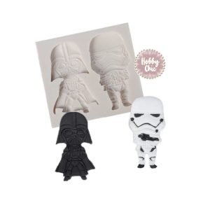 Molde de silicona  Darth Vader y Guardia Imperial      1u