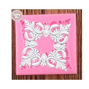 Molde de silicona con diseños  MOLDURA 2    1u