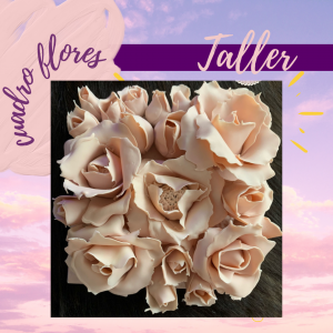 Taller MODELADO CUADRO CON ROSAS.  14 NOVIEMBRE