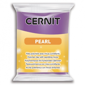 Cernit PEARL   color  MORADO  56g