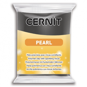 Cernit PEARL   color  NEGRO    56g