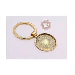 LLAVERO color  dorado antigüo    2u