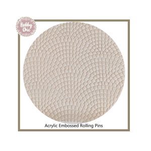 Rodillo de acrílico para texturar. diseño:  ADOQUINES  1 u