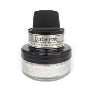 Pasta de Mica con aplicador Cosmic Shimmer:  LUSTRE POLISH SNOW & ICE    50 ml